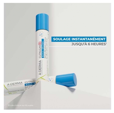 A-DERMA Cutalgan Bleus Roll-On Effet Glaçons 10 ml