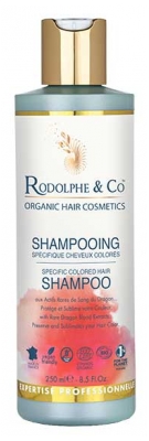 Rodolphe & Co luonnonmukainen värjättyjen hiusten erikoisshampoo 250 ml