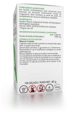 Arkopharma Arkogélules Orthosiphon 150 Gélules