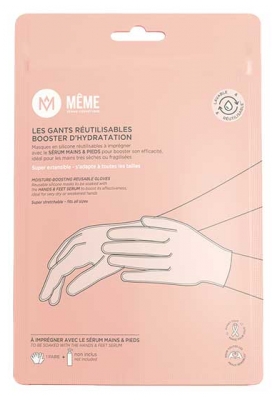 MÊME Les Gants Réutilisables Booster d'Hydratation 1 Paire