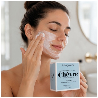 Innovatouch Savon Masque au Lait de Chèvre 100 g