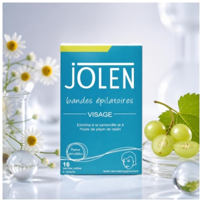 Jolen Epilēšanas Strēmeles Sejai 16 Strēmeles
