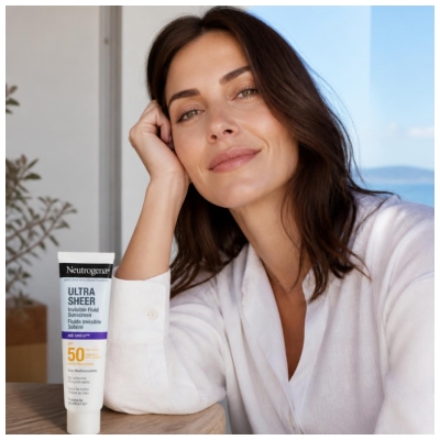 Neutrogena Ultra Sheer Fluide Invisible Solaire Age Shield SPF50 50 ml