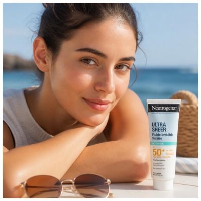 Neutrogena Ultra Sheer Fluide Invisible Solaire Oil Control SPF50+ 50 ml