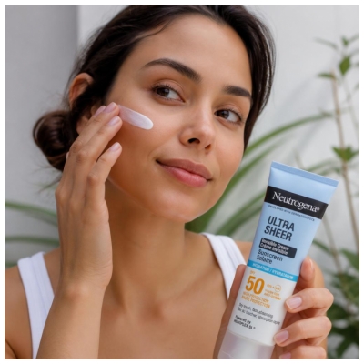Neutrogena Ultra Sheer Cremă Invizibilă Solară Hidratantă SPF50 50 ml