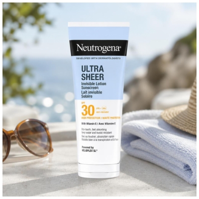 Neutrogena Ultra Sheer Lait Invisible Solaire SPF30 200 ml