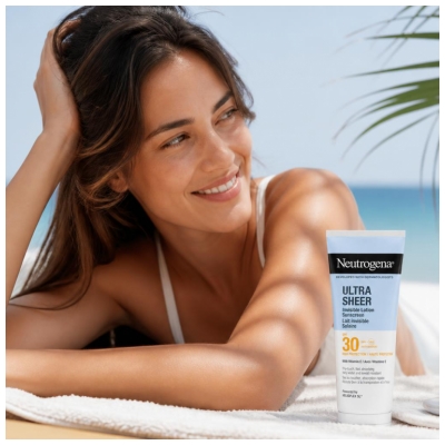Neutrogena Ultra Sheer Lait Invisible Solaire SPF30 200 ml