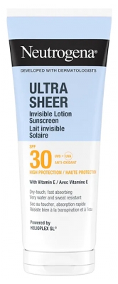 Neutrogena Ultra Sheer Lait Invisible Solaire SPF30 200 ml