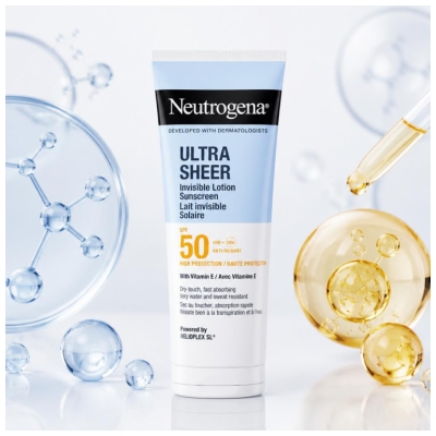 Neutrogena Ultra Sheer Lait Invisible Solaire SPF50 200 ml