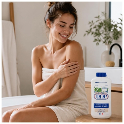 Dop Douceurs de Nos Régions Cremă de Duș Lapte Vegetal din Pirinei 480 ml