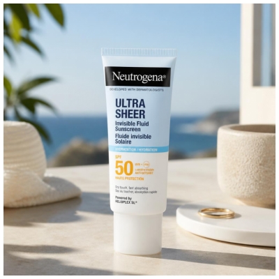 Neutrogena Ultra Sheer Fluide Invisible Solaire Hydratation SPF50 50 ml