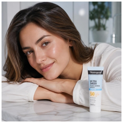 Neutrogena Ultra Sheer Invisible Fluid Sun Hydration SPF50 50 ml