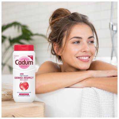 Cadum Dermo-Respekt Duschgel Ohne Seife 450 ml