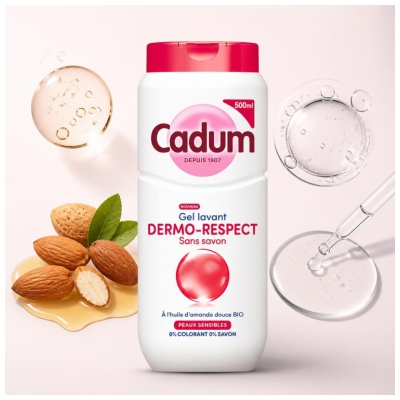 Cadum Dermo-Respekt Duschgel Ohne Seife 450 ml