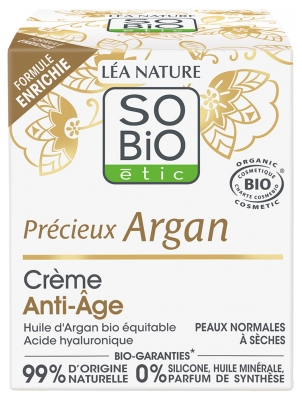 Léa Nature SO BIO étic Précieux Argan Crème Anti-Âge Bio 50 ml
