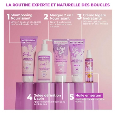 Energie Fruit Curl Gloss SOS Huile en Sérum Brillance Boucles 75 ml