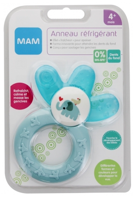 MAM Cooler Teether 4 Months + - Colour: Blue