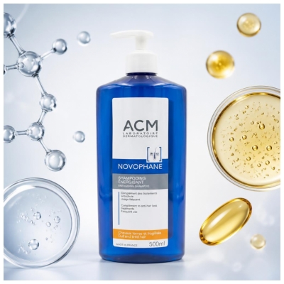 Laboratorij ACM Novophane Energizirajoči šampon 500 ml