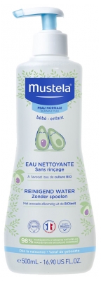 Mustela Čisticí voda s avokádem bez oplachování 500 ml