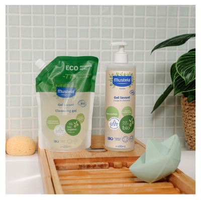 Mustela Gel de Banho Bio 400 ml