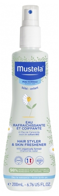 Mustela Osvěžující a tužící voda s BIO heřmánkovou vodou 200 ml