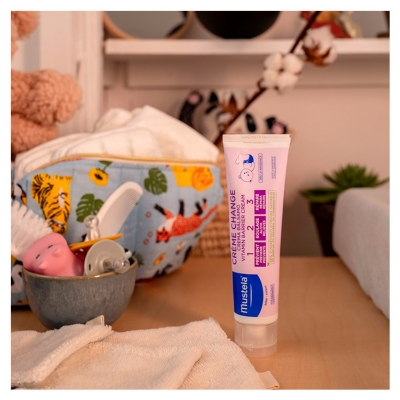 Mustela Cremă de Schimbat Scutece 1 2 3 50 ml