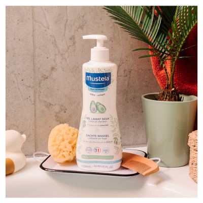 Mustela Mild Vaskegel med Avocado 500 ml