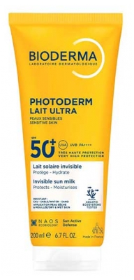 Bioderma Lait Ultra SPF50+ 200 ml