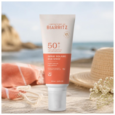 Laboratoires de Biarritz Spray Solar pentru Față și Corp SPF50+ Bio 100 ml