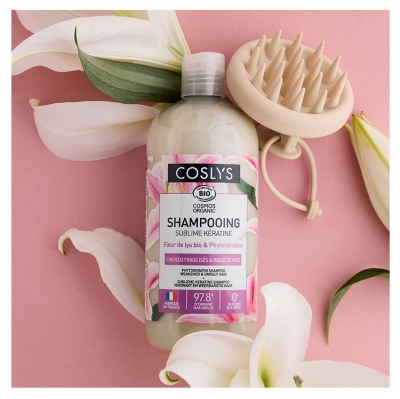 Coslys Shampoing Sublime Kératine Bio 500 ml