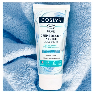Coslys Neutral vårdkräm för ansikte & kropp Bio 200 ml