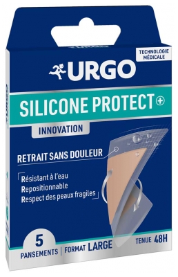 Urgo Silicone Protect 5 Pansements Large