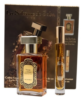 Coffret Eau de Parfum Ambre, Musc, Santal La Sultane de Saba