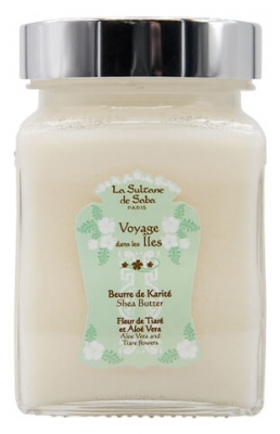 Manteiga de Karité La Sultane de Saba Flor de Tiaré Aloe Vera