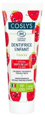 Coslys Økologisk Tandpasta til Børn 3-6 år 50 ml