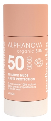 Alphanova Sun Perfect Skin BB Stick Haute Protection SPF50 Bio 15 g