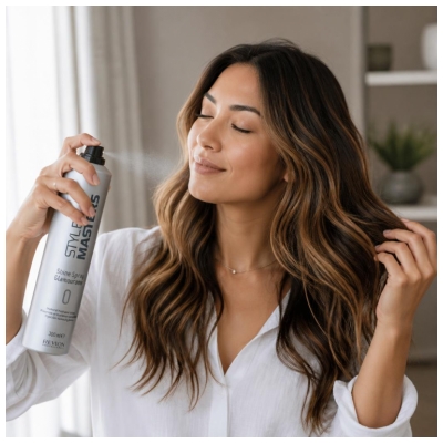 Style Masters Revlon Professional Glamourama ieveidošanas aerosols, fiksācija un spēcīgs spīdums, 300ml