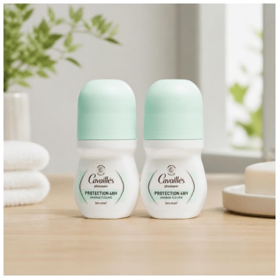 Rogé Cavaillès Deodorant Dermato Gegen Geruch 48H Roll-on Doppelpack 2 x 50 ml