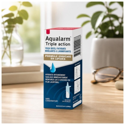 Bausch + Lomb Aqualarm Triple Action Night 10 ml