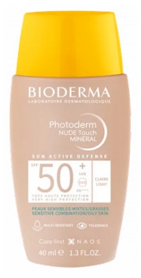 Bioderma Photoderm Nude Touch SPF50+ 40ml - Colour: Fair
