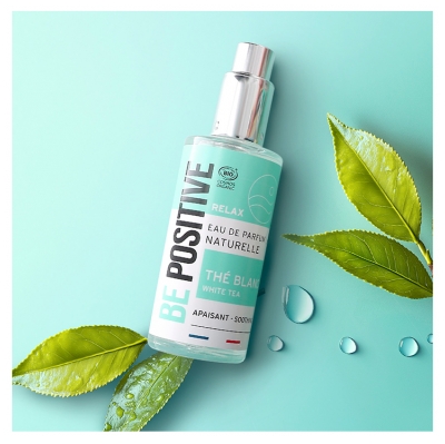 Be Positive Relax Eau de Parfum Thé Blanc Apaisant Bio 50 ml