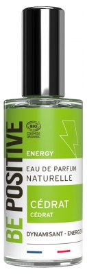 Be Positive Energy Eau de Parfum Cédrat Dynamisant Bio 50 ml