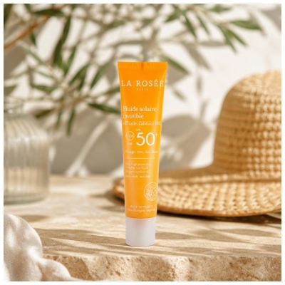 La Rosée Fluide Solaire Invisible SPF50+ 40 ml