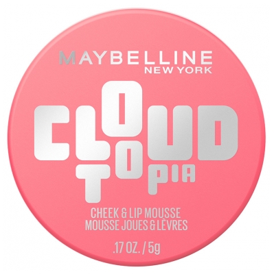 Maybelline New York Cloudtopia Mousse Joues & Lèvres 5 g - Teinte : 07 Moonlite Rose