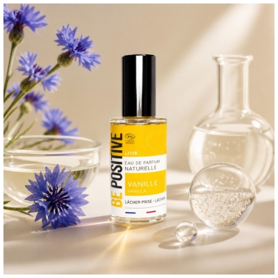 Be Positive Love Eau de Parfum Vanille Lâcher-Prise Bio 50 ml + 15 ml gratis