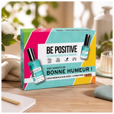 Be Positive Relax Eau de Parfum Thé Blanc Apaisant Bio 50 ml + 15 ml gratis
