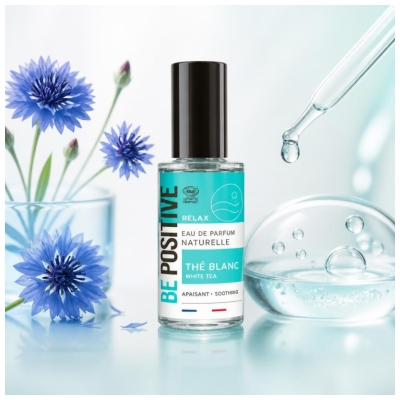 Be Positive Relax Eau de Parfum Thé Blanc Apaisant Bio 50 ml + 15 ml gratis