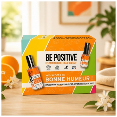 Be Positive Optimism Eau de Parfum Fleur d'Oranger Positivant Bio 50 ml + 15 ml Offert