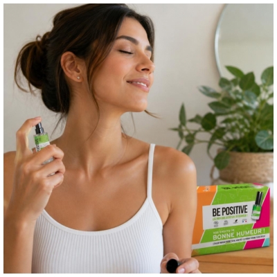 Be Positive Energy Eau de Parfum Cédrat Dynamisant Bio 50 ml + 15 ml Gratis