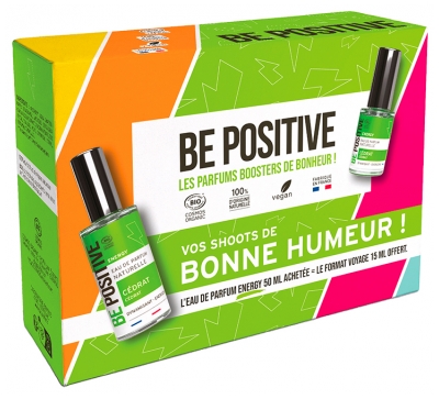 Be Positive Energy Eau de Parfum Cédrat Dynamisant Bio 50 ml + 15 ml Cadou